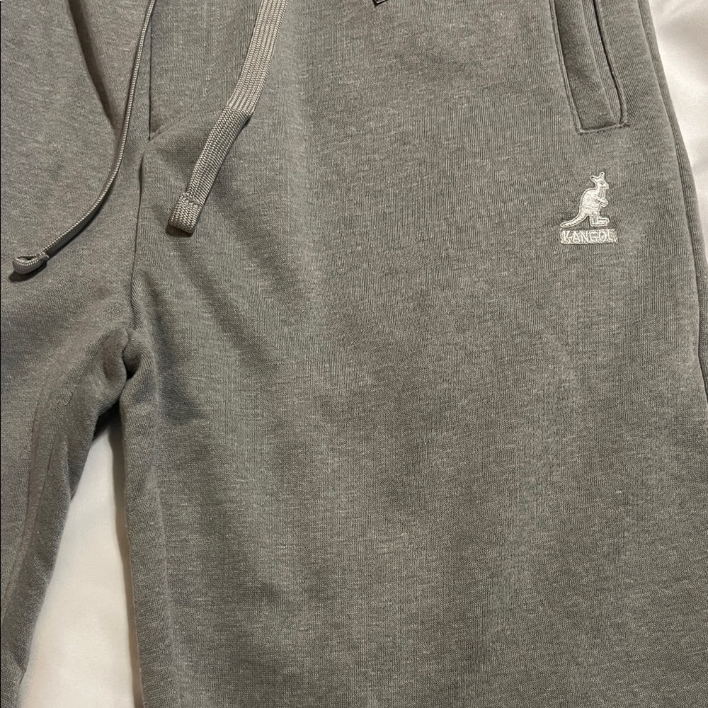 Kangol Athletic Gray Men's Shorts - Picture 2 of 4